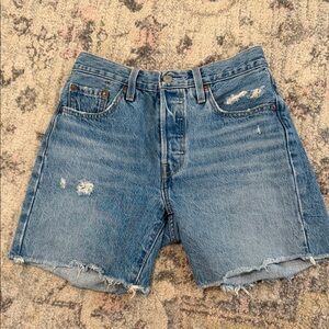Levi's Classic Blue Jean Shorts